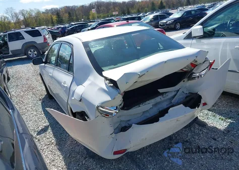 2011 Toyota Corolla Le z USA, uszkodzony, nr VIN 2T1BU4EE5BC668913